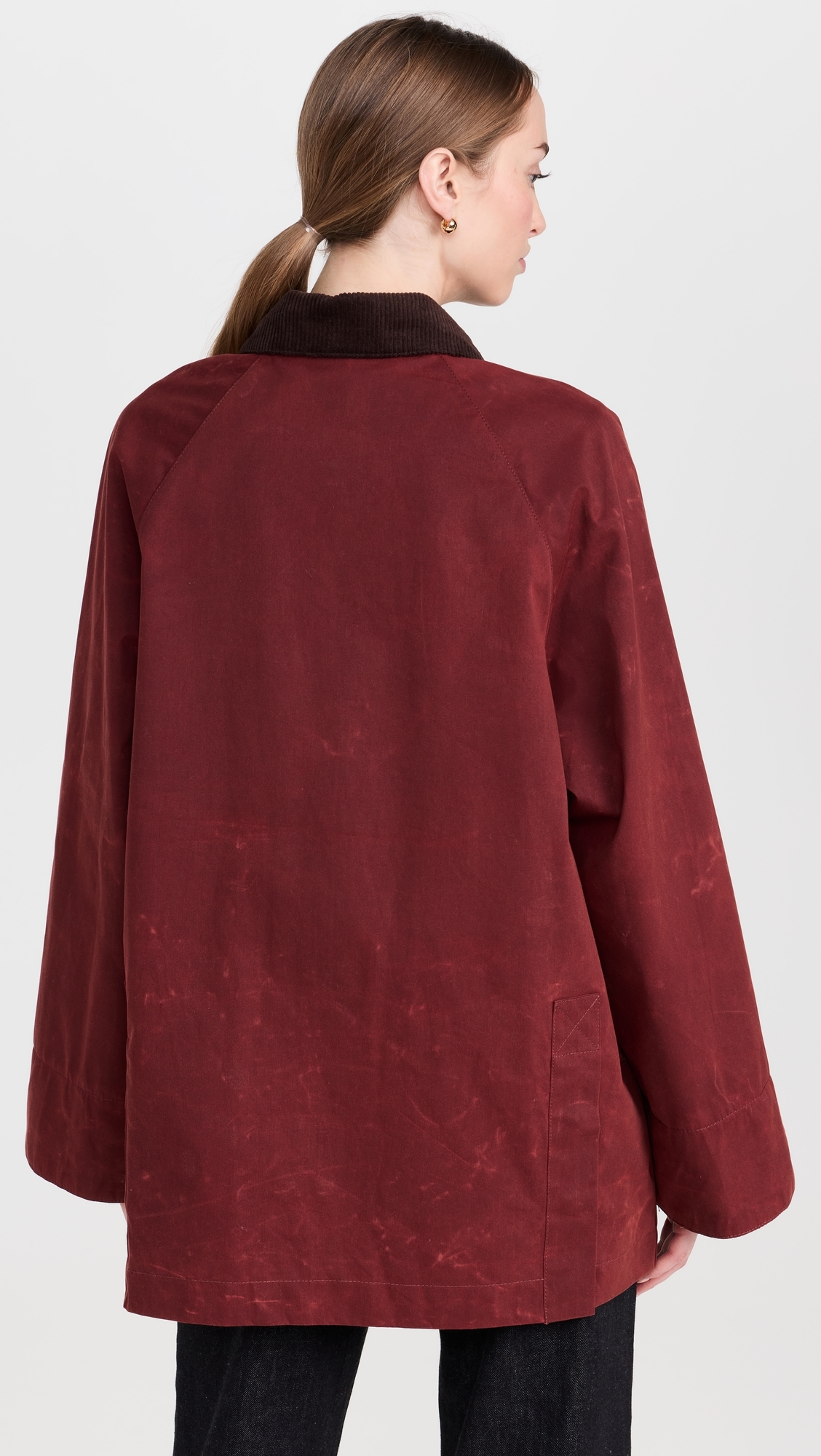 Madison Wax Barn Jacket Red