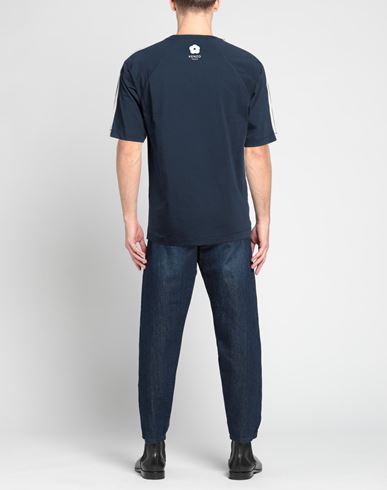 Man T-shirt Navy blue