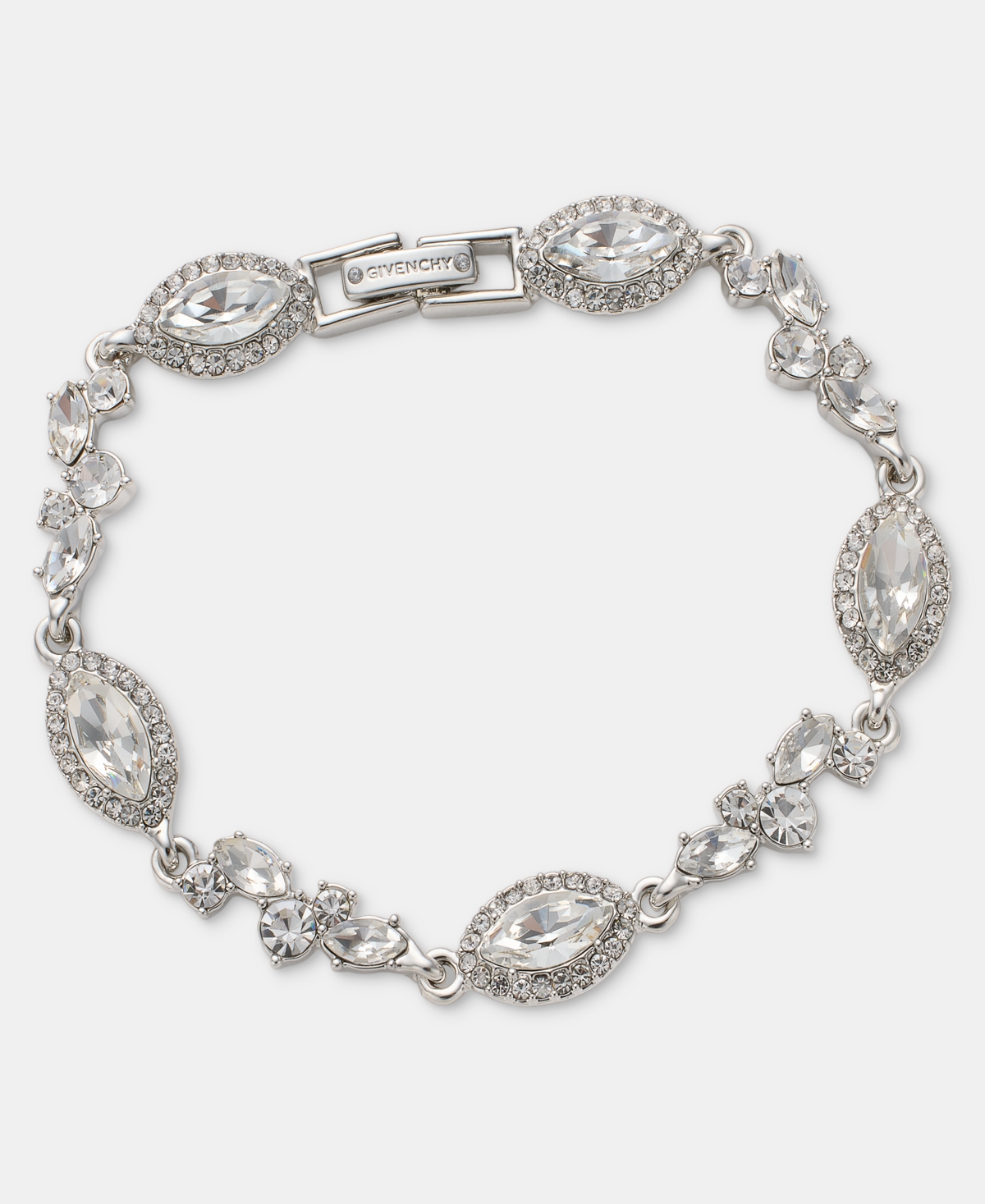 Crystal Flex Bracelet - White