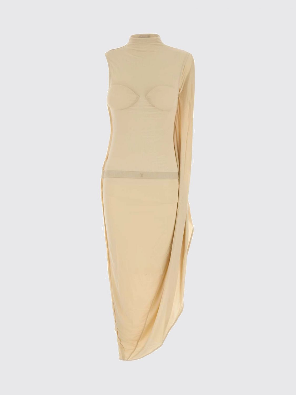 Dress Woman color Nude