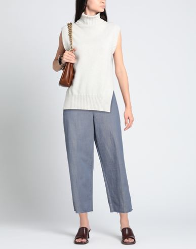 Woman Pants Light blue Size XXS Cotton