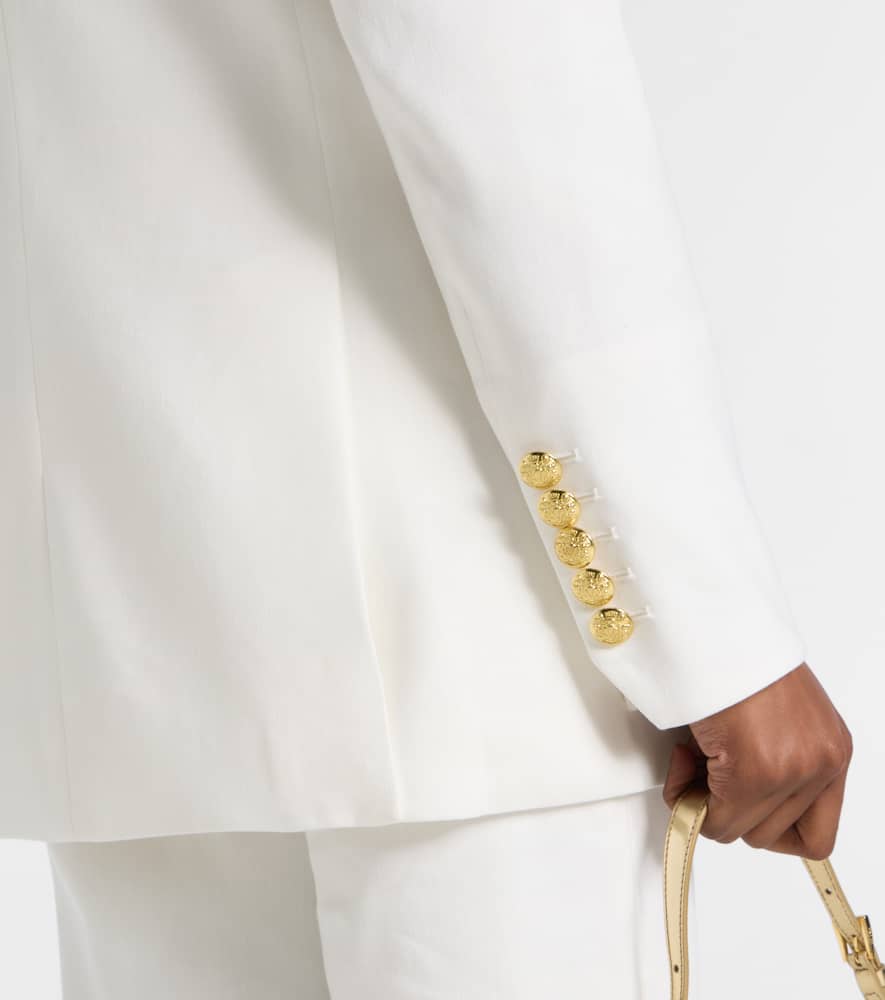 Dale linen-blend blazer