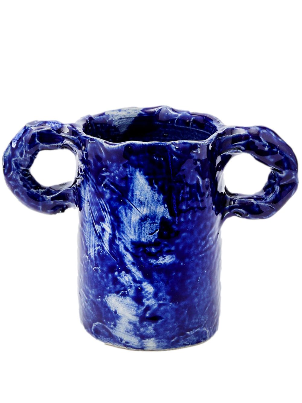 Studio ceramic vase - Blue