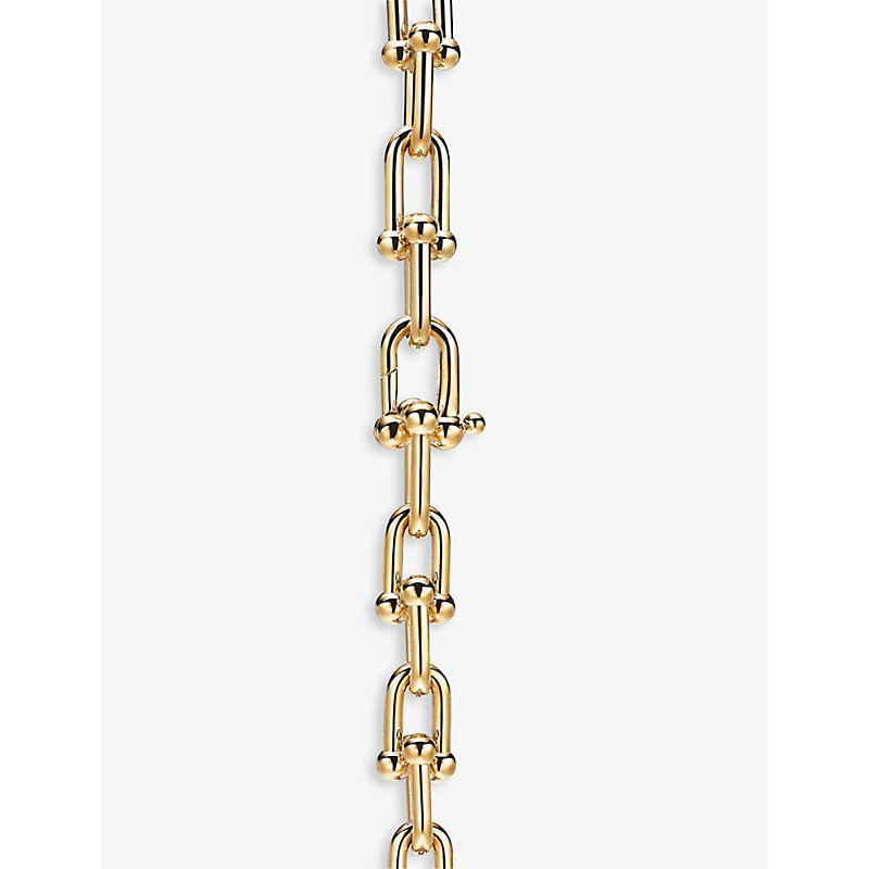 Womens 18ct Gold Tiffany HardWear Link 18ct Yellow-gold Bracelet