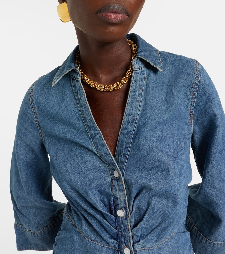 Haydon denim shirt dress