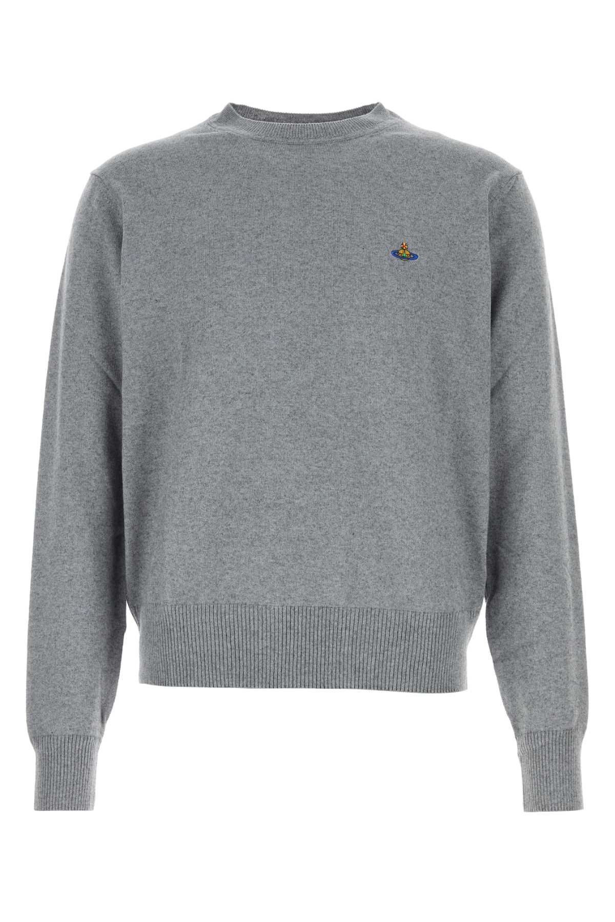 Round Sweater — Gray