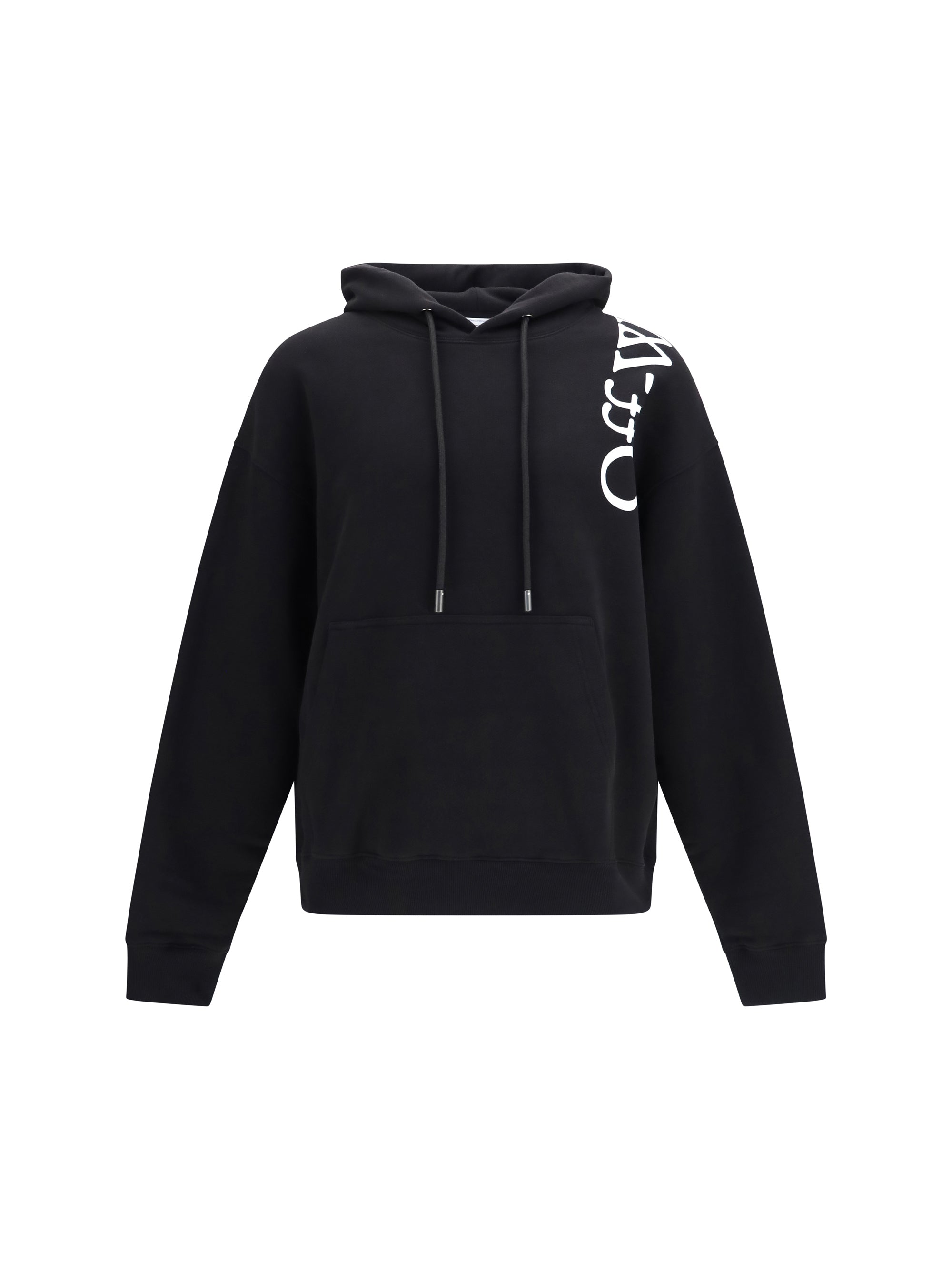 Vertical Bookish Skate Hoodie — Black