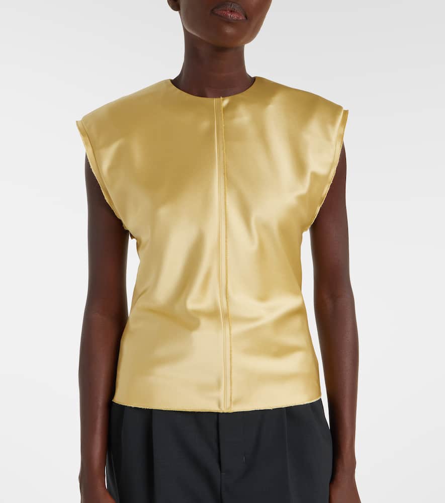 Satin top