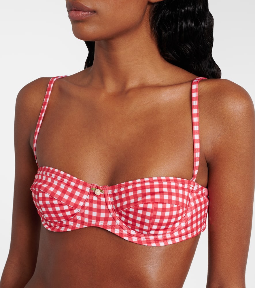 Bananhot Lenny gingham bikini top