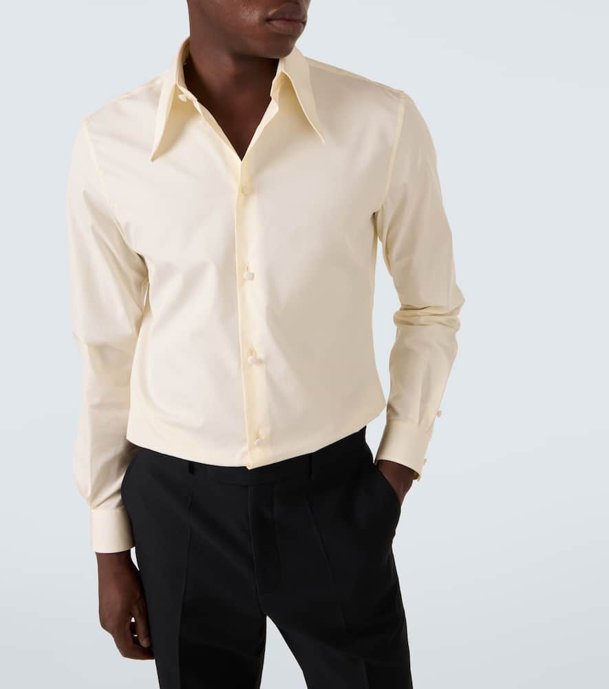 Cotton poplin shirt