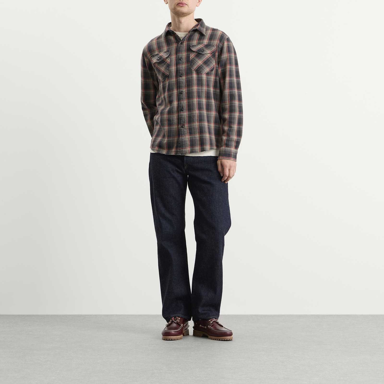 Men's Jasper Check Shirt Red