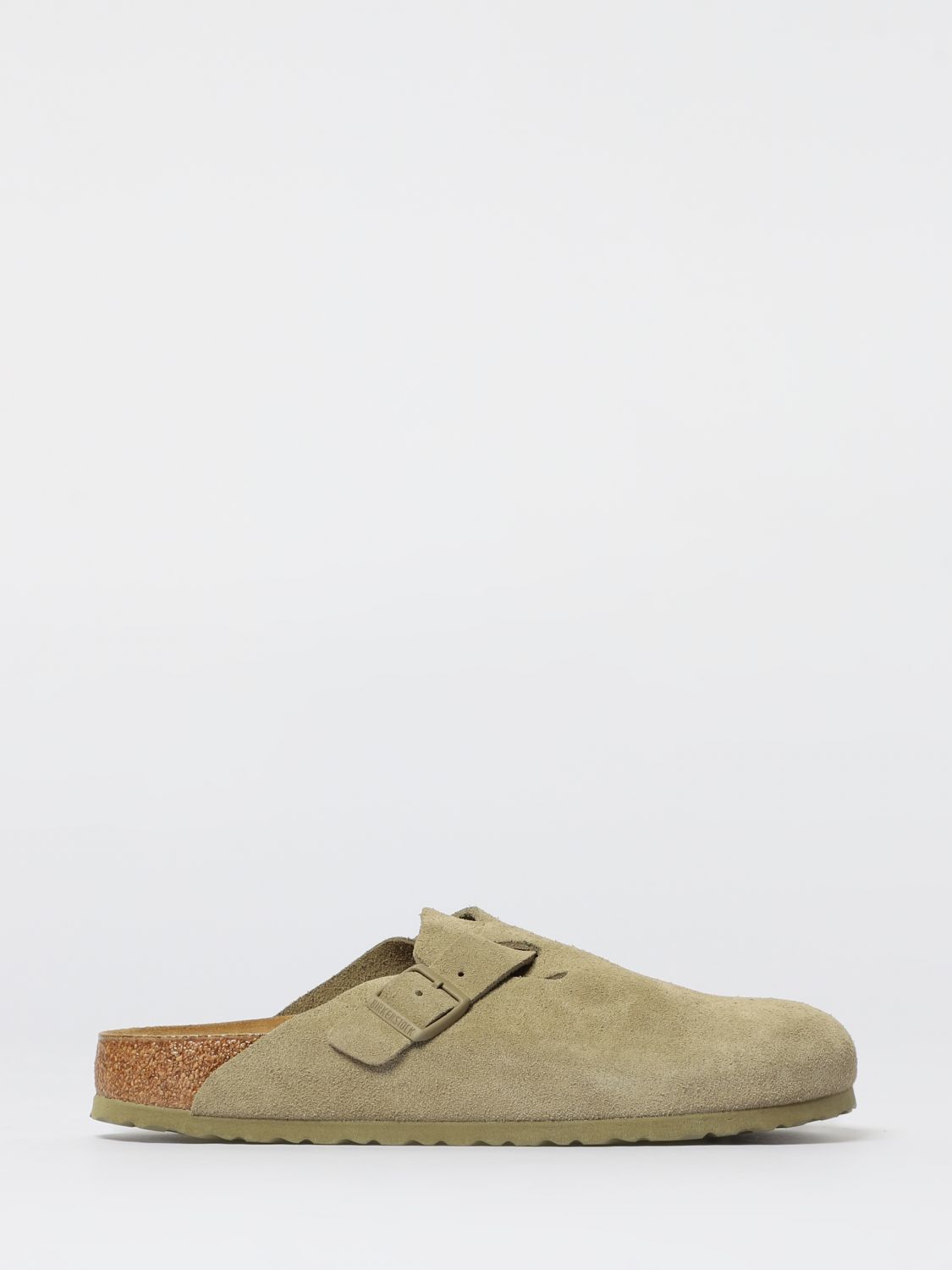 Boston suede slippers - Green