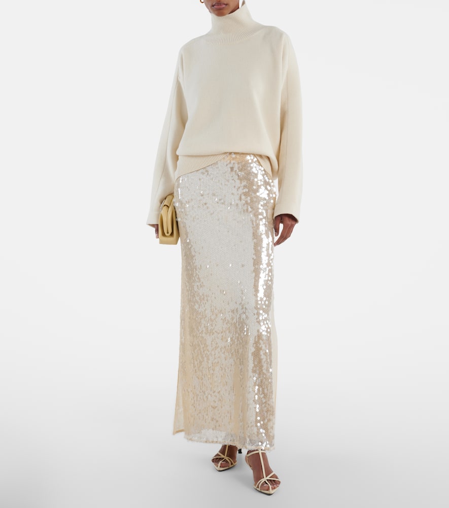 Linnie sequined maxi skirt
