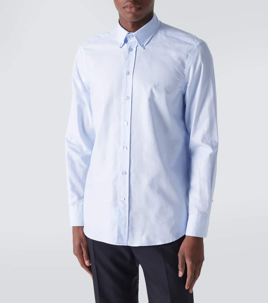 Logo cotton Oxford shirt