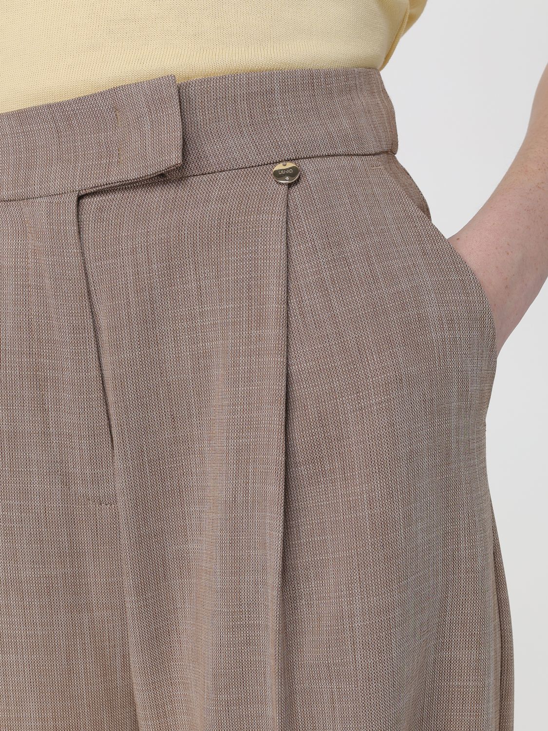 Pants Woman color Biscuit