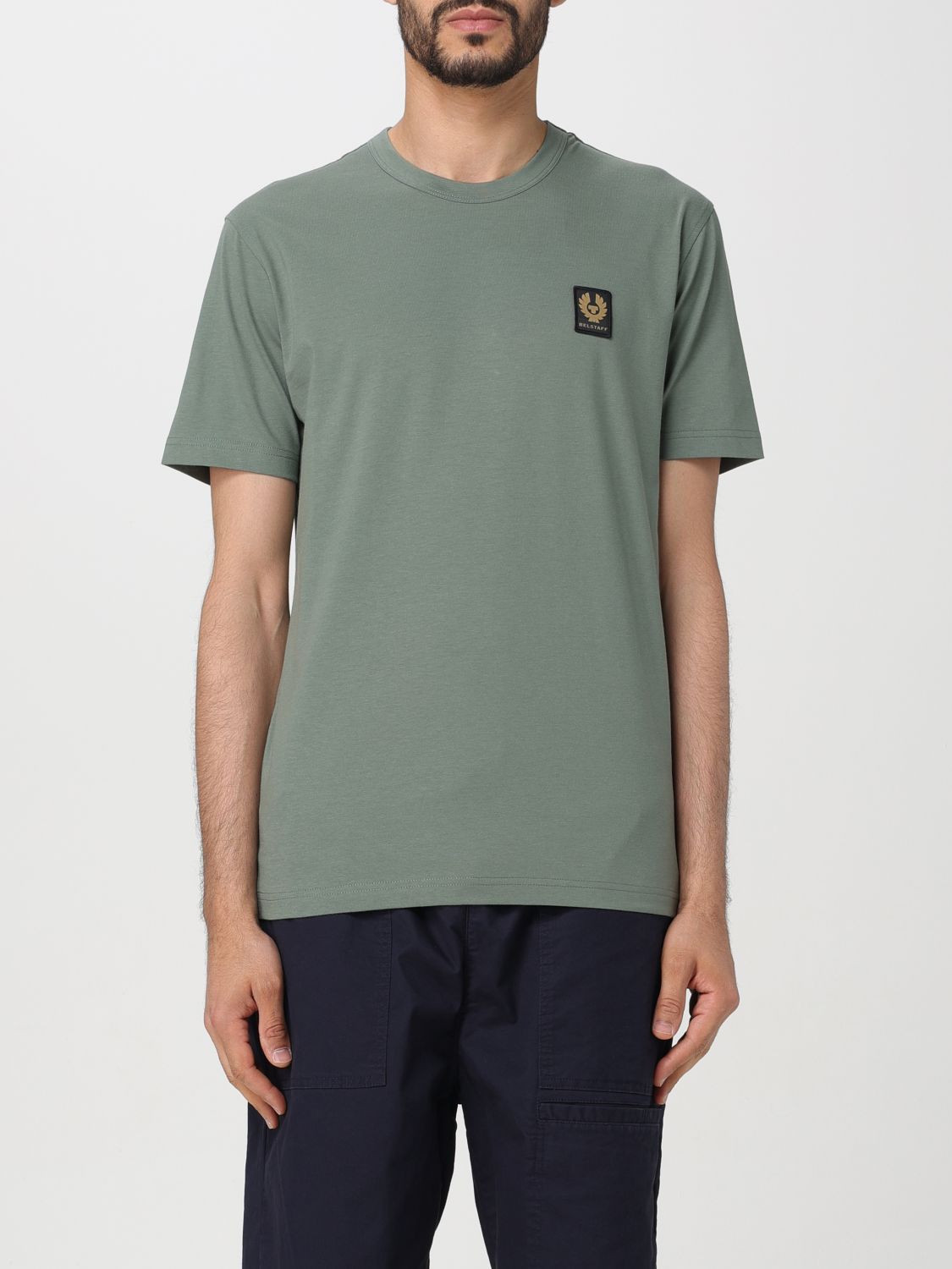T-Shirt Men color Green