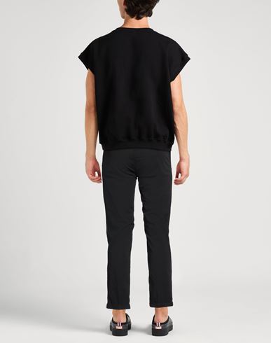 Re_hash Man Pants Black Size 34 Cotton, Elastane