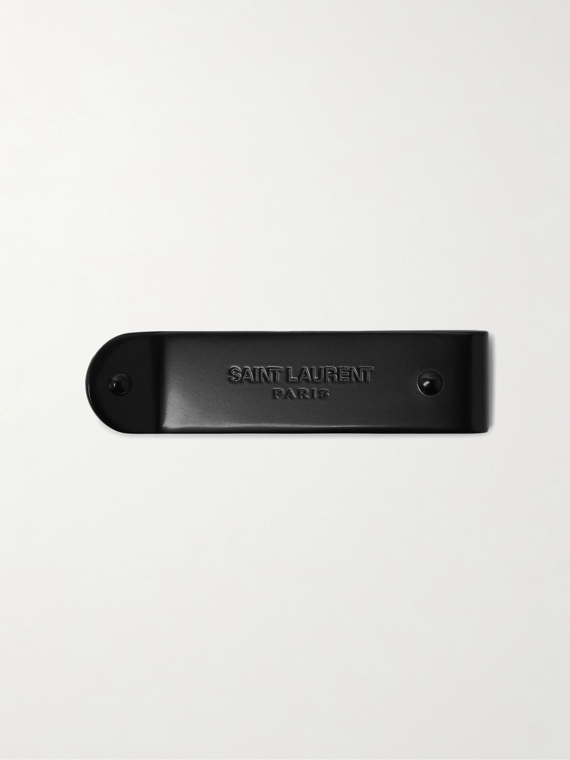 Men - Logo-Engraved Gunmetal-Tone Money Clip