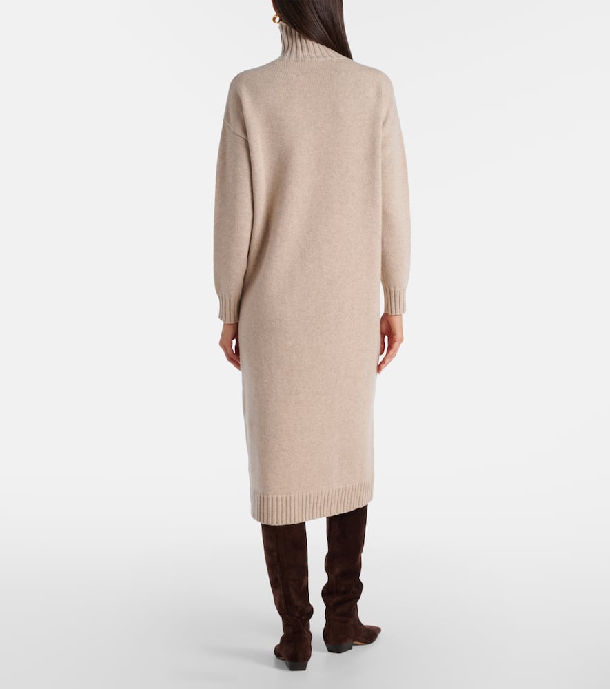 Summer cashmere sweater dress