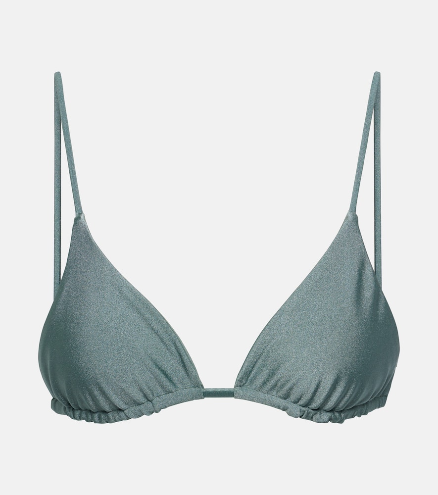 Via triangle bikini top