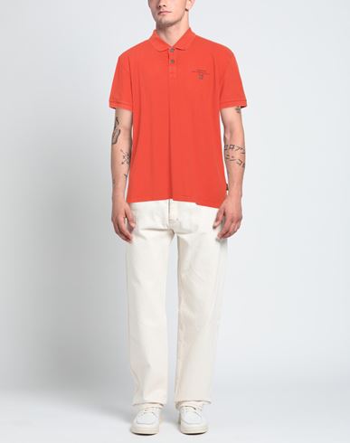 Man Polo shirt Orange