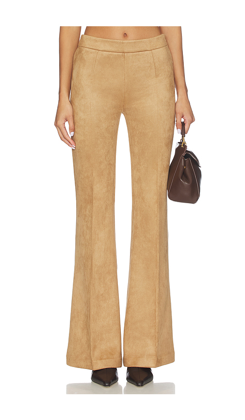 Generation Love Wesley Faux Suede Pants in Brown. 8. Also