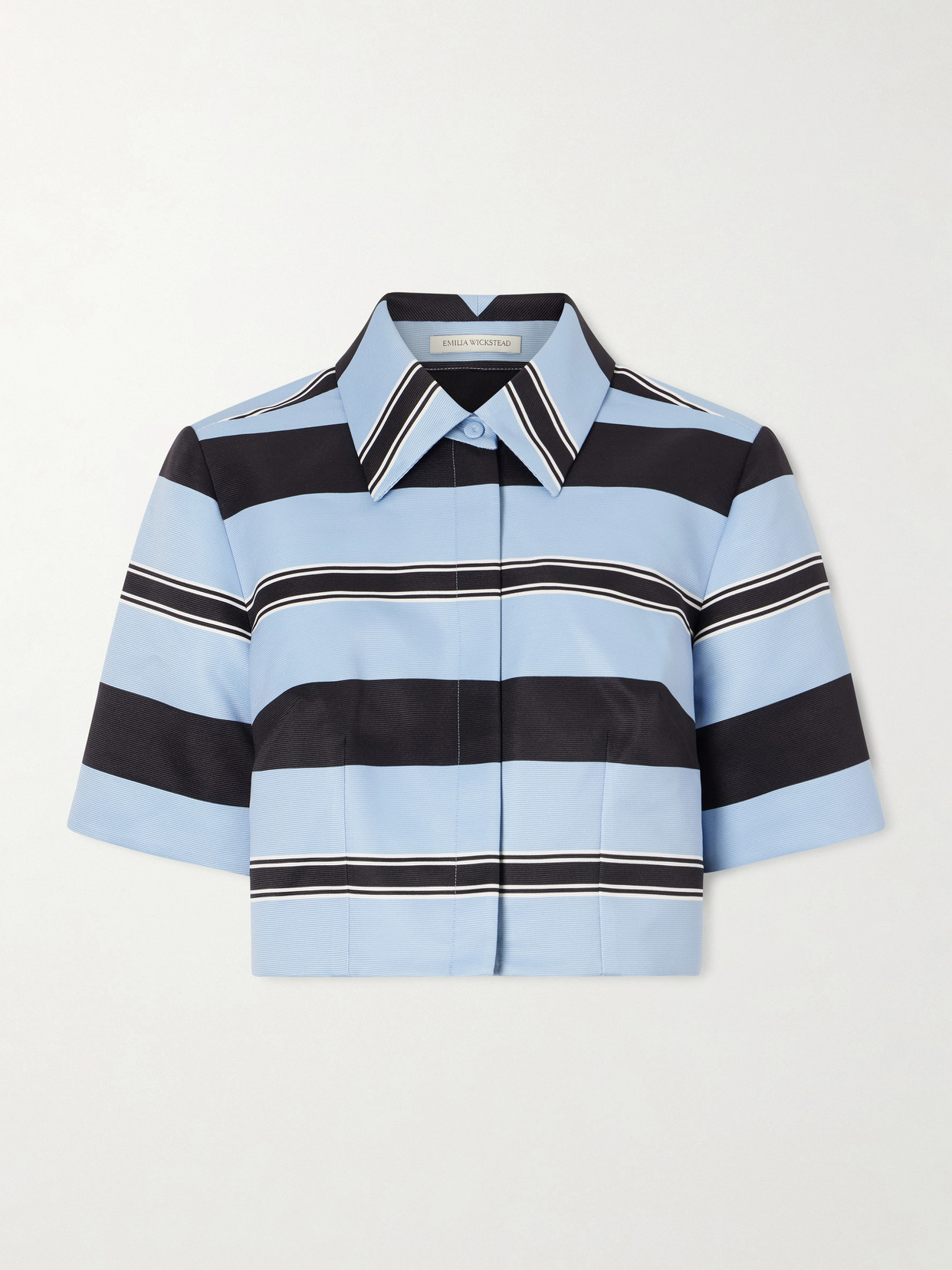 Natalie Striped Twill Shirt