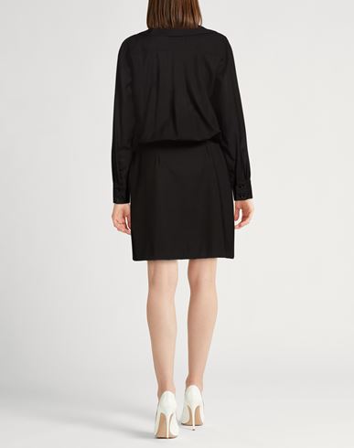 Woman Midi dress Black Size 6 Virgin Wool
