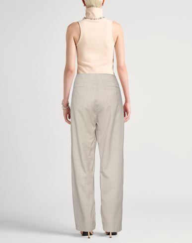 Le 17 Septembre Woman Pants Beige Size 4 Wool