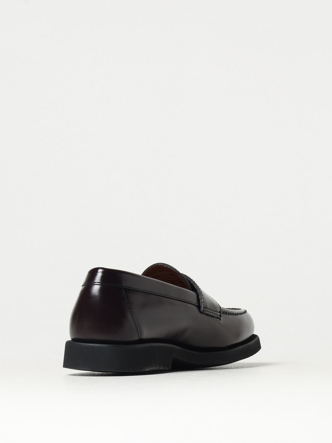Slip-on 24mm leather loafers - Black