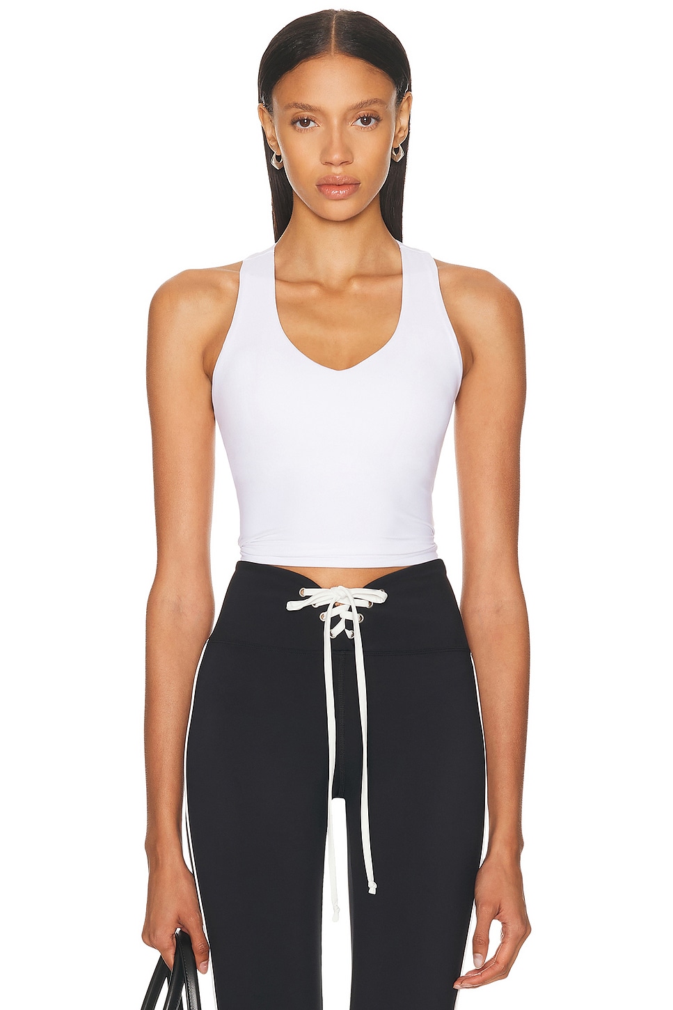 YEAR OF OURS Slope Tank Top in White.  S. Also in