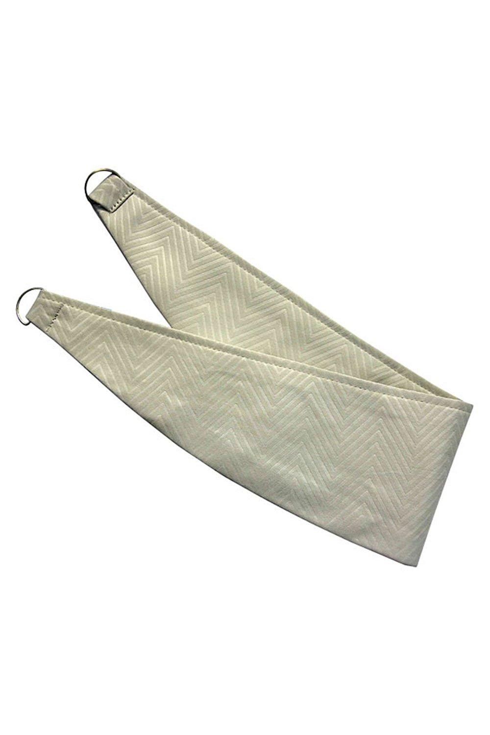 Herringbone Curtain Tie Back Pair