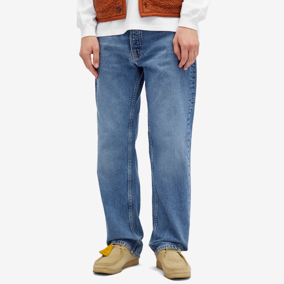 Men's Nudie Rad Rufus Jeans in Indigo Blues