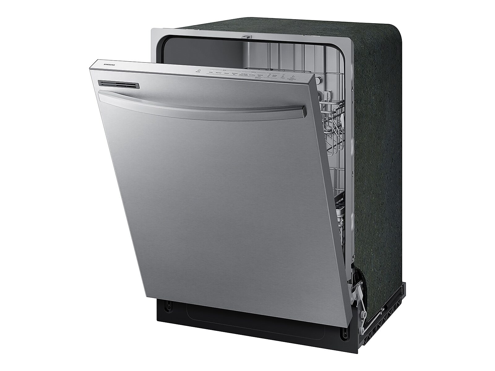 Fingerprint Resistant 53 dBA Dishwasher with Height-Adjustable Rack in Silver(DW80CG4021SRAA)
