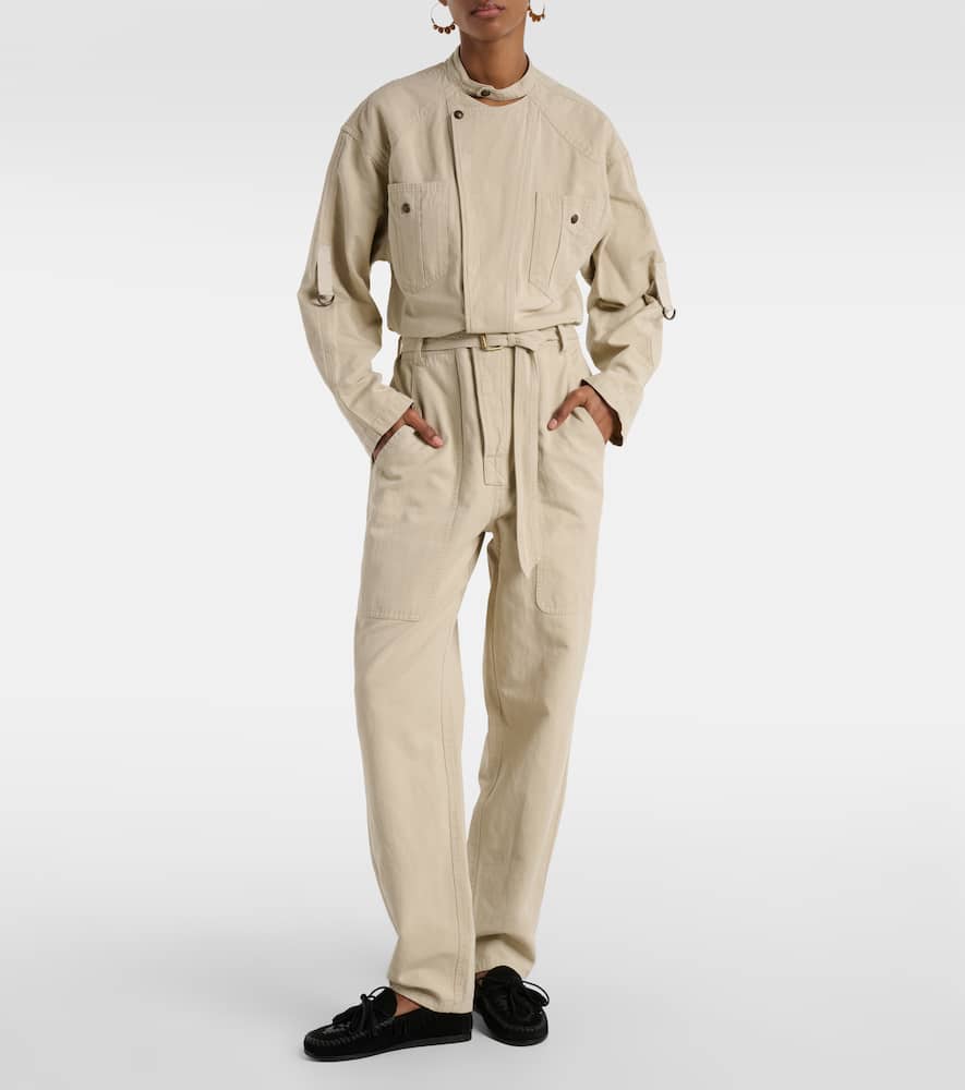Nessime cotton and linen jumpsuit