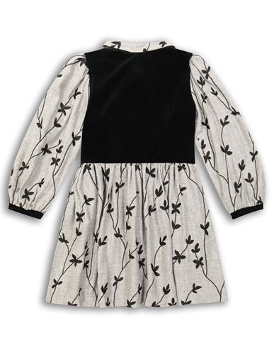 Kid Girl Kids' dress Grey Size 12 Viscose, Acrylic, Polyester, Lurex