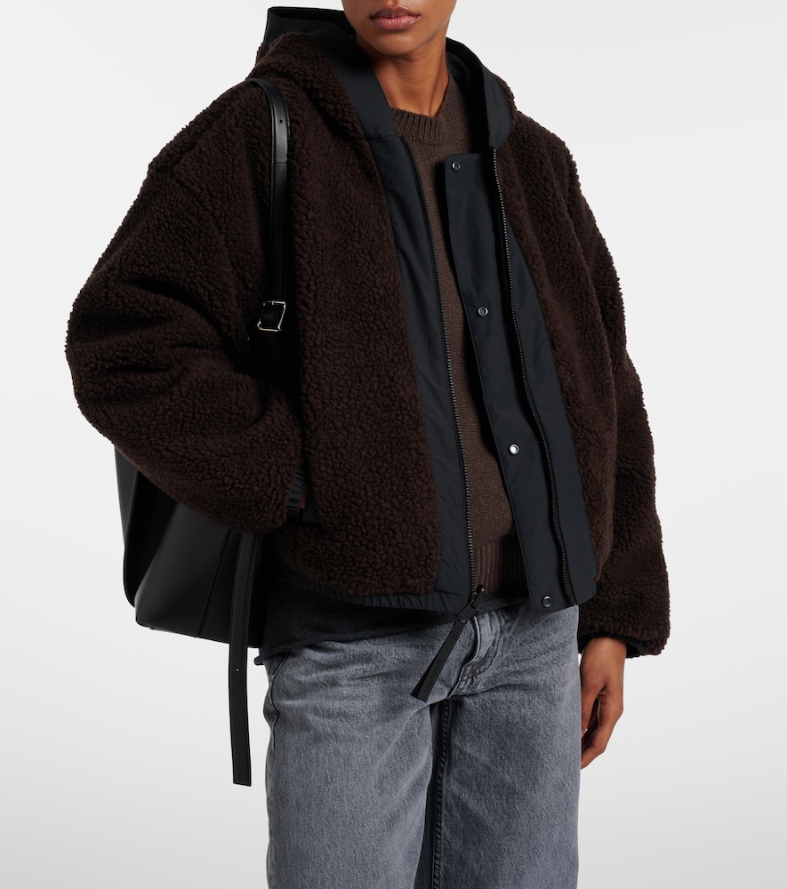 Alberni reversible teddy jacket