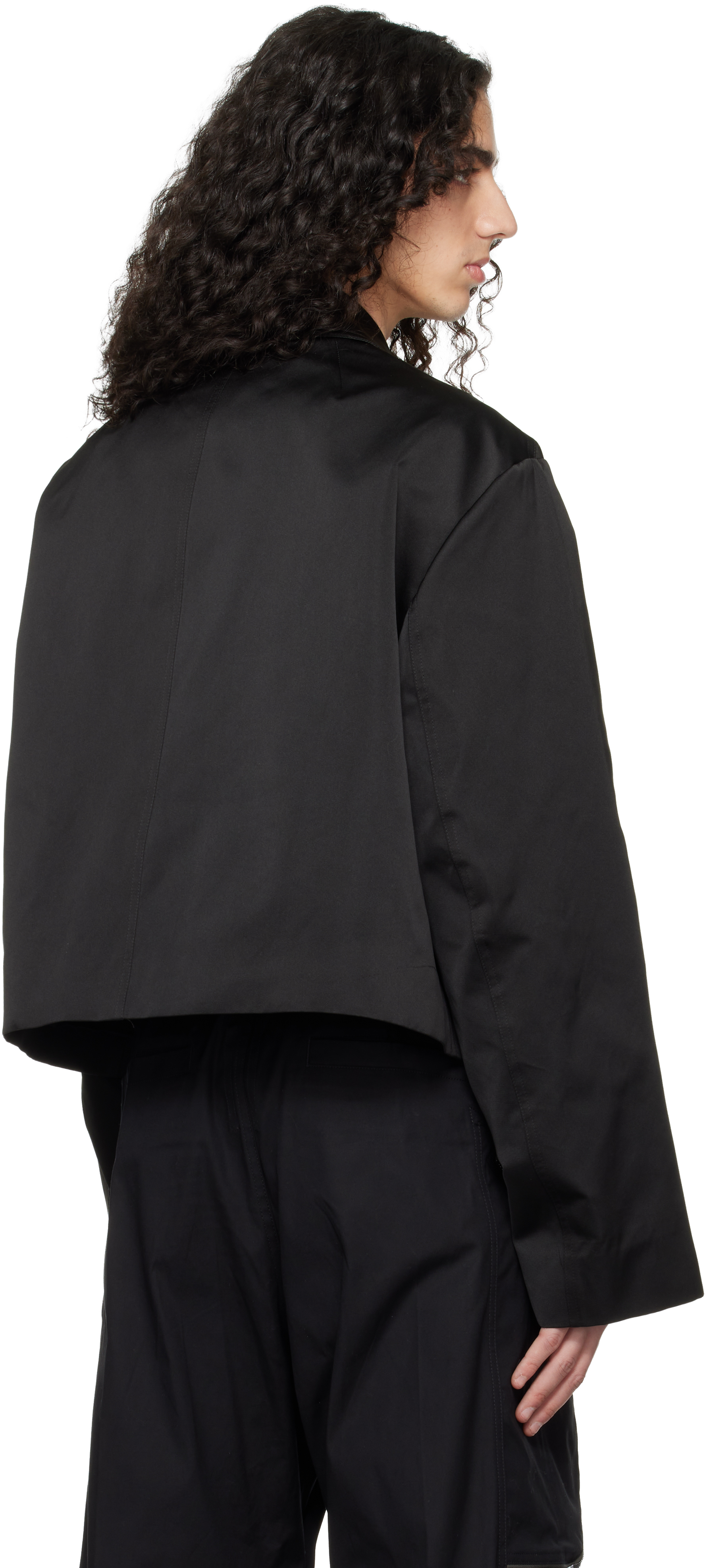 Black Temple Heizer Mac Jacket