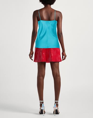 Forte_forte Woman Top Turquoise Size 1 Silk, Elastane