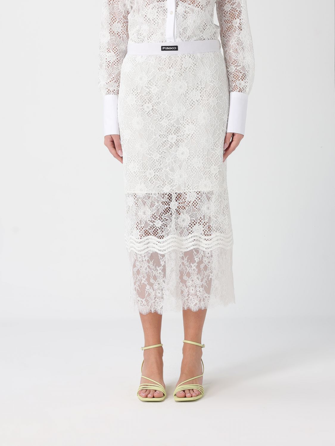 Skirt Woman color White