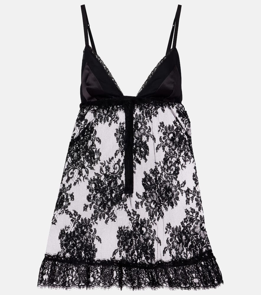 Floral lace top