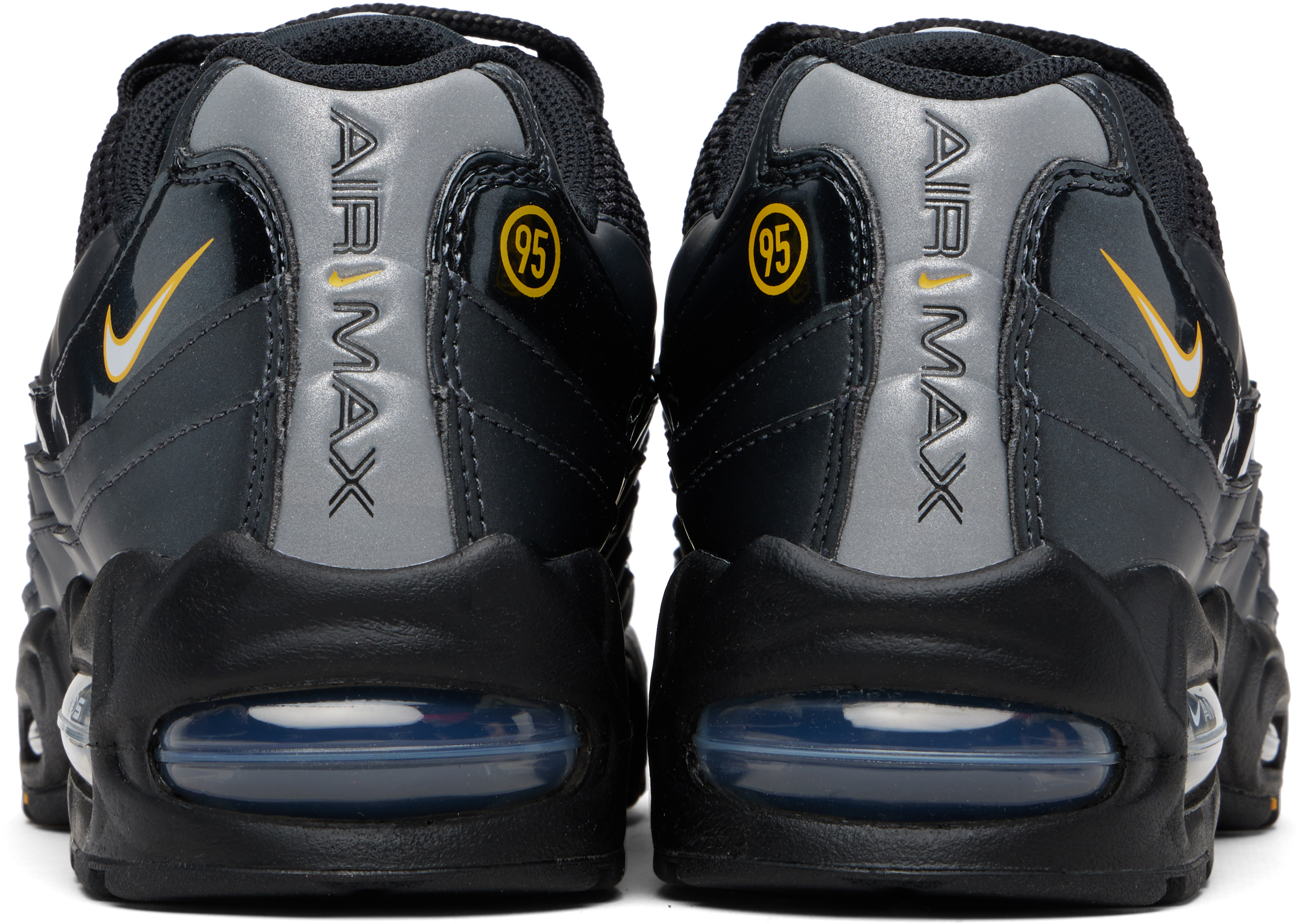 Black Air Max 95 Big Bubble Sneakers