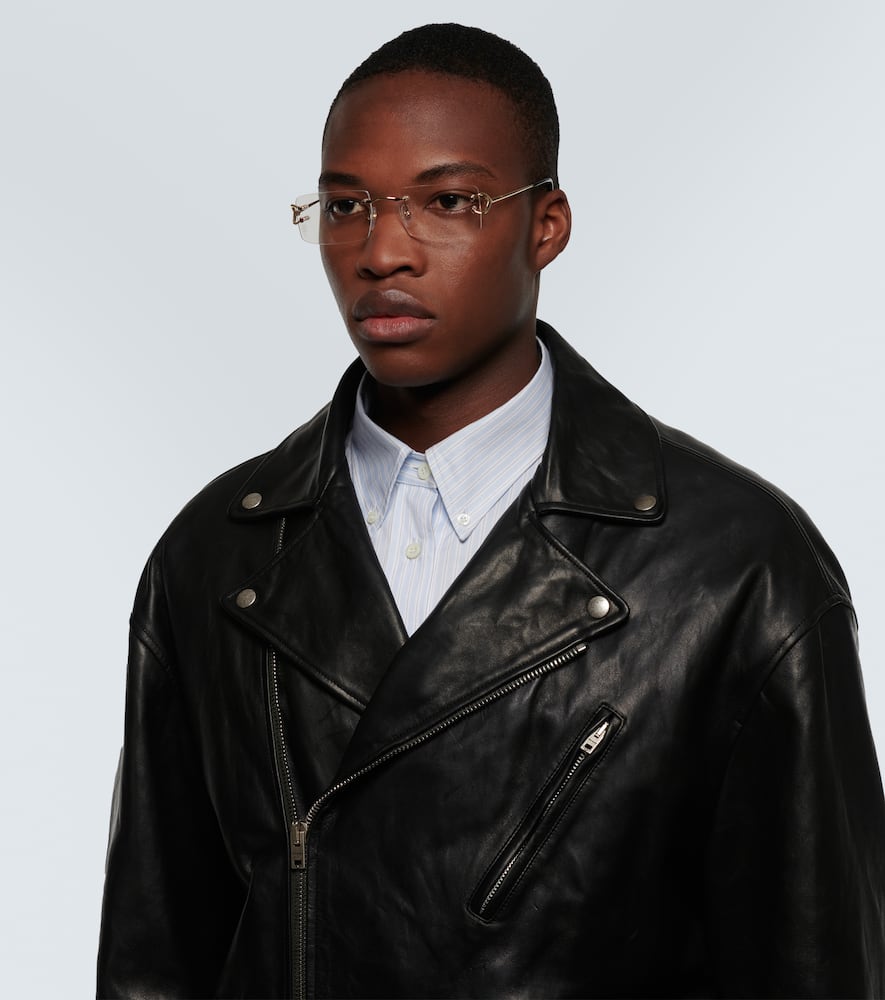 Signature C De Cartier rectangular glasses