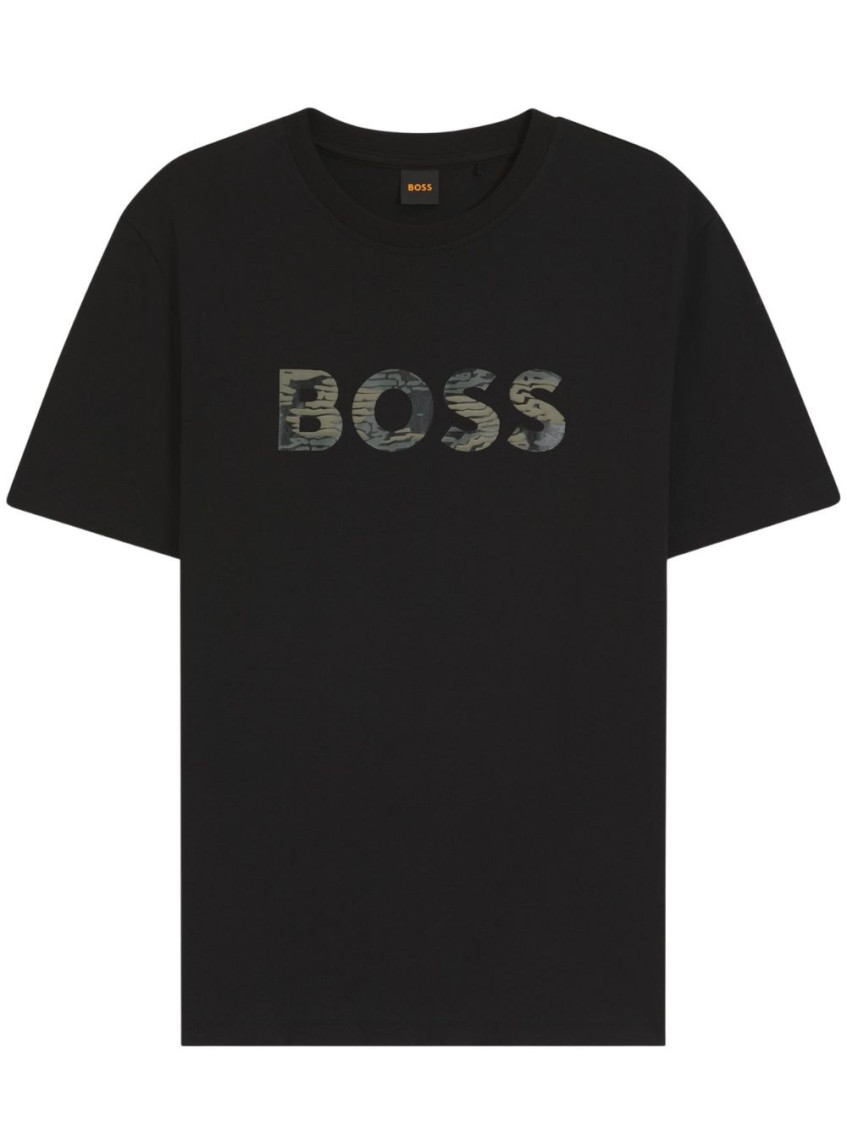 Black Graphic Logo T-Shirt