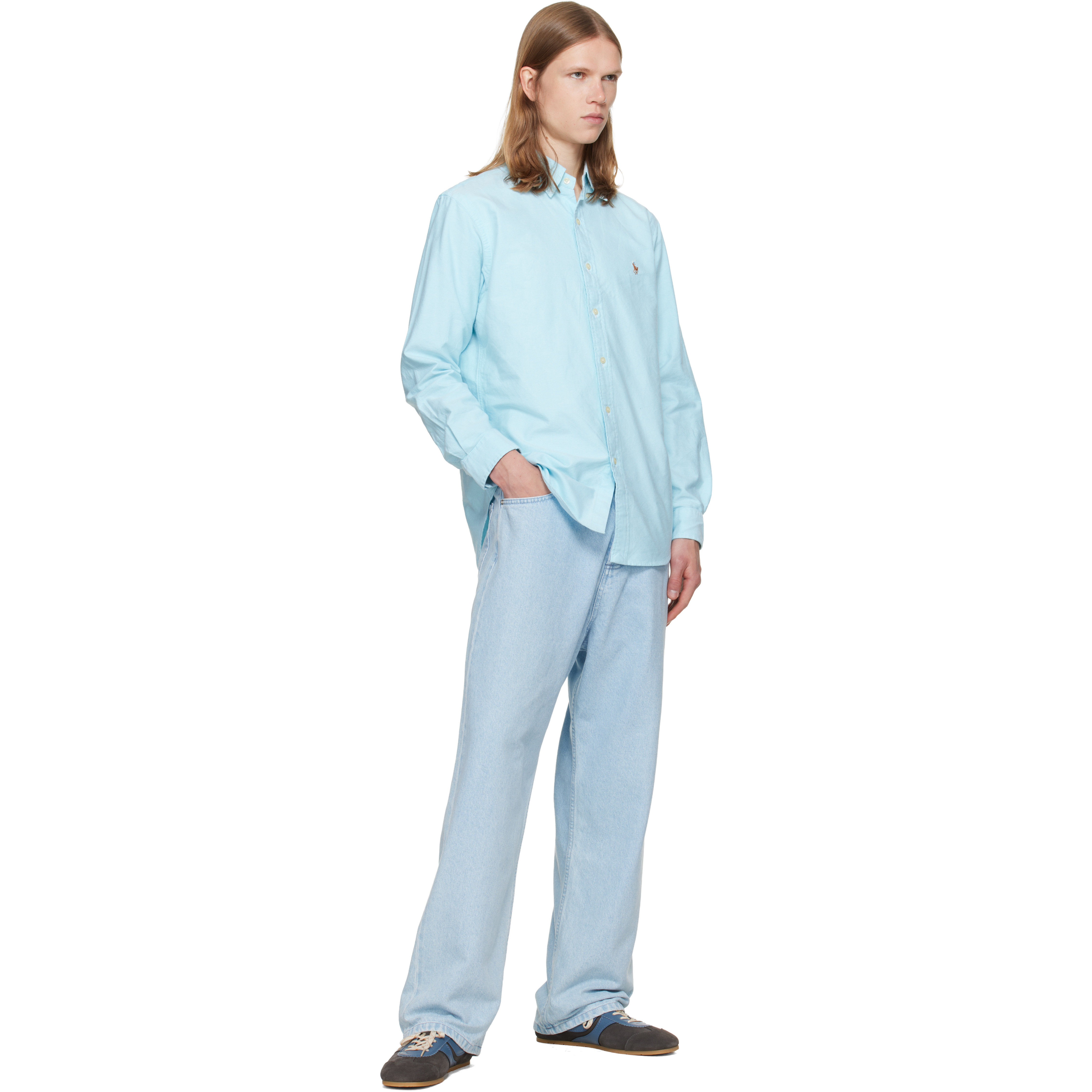 Blue 'The Iconic Oxford' Shirt