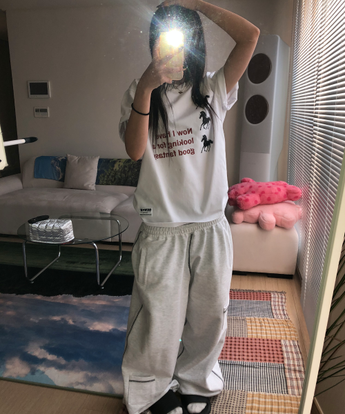 NWWW oversized short-sleeve t-shirt