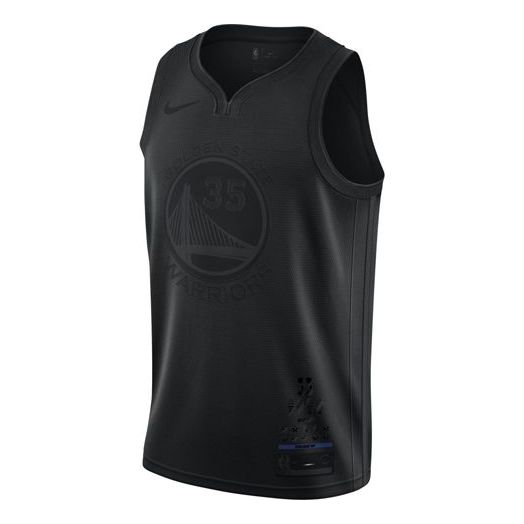 MENS NBA Golden State Warriors Durant MVP Connected Jersey Black