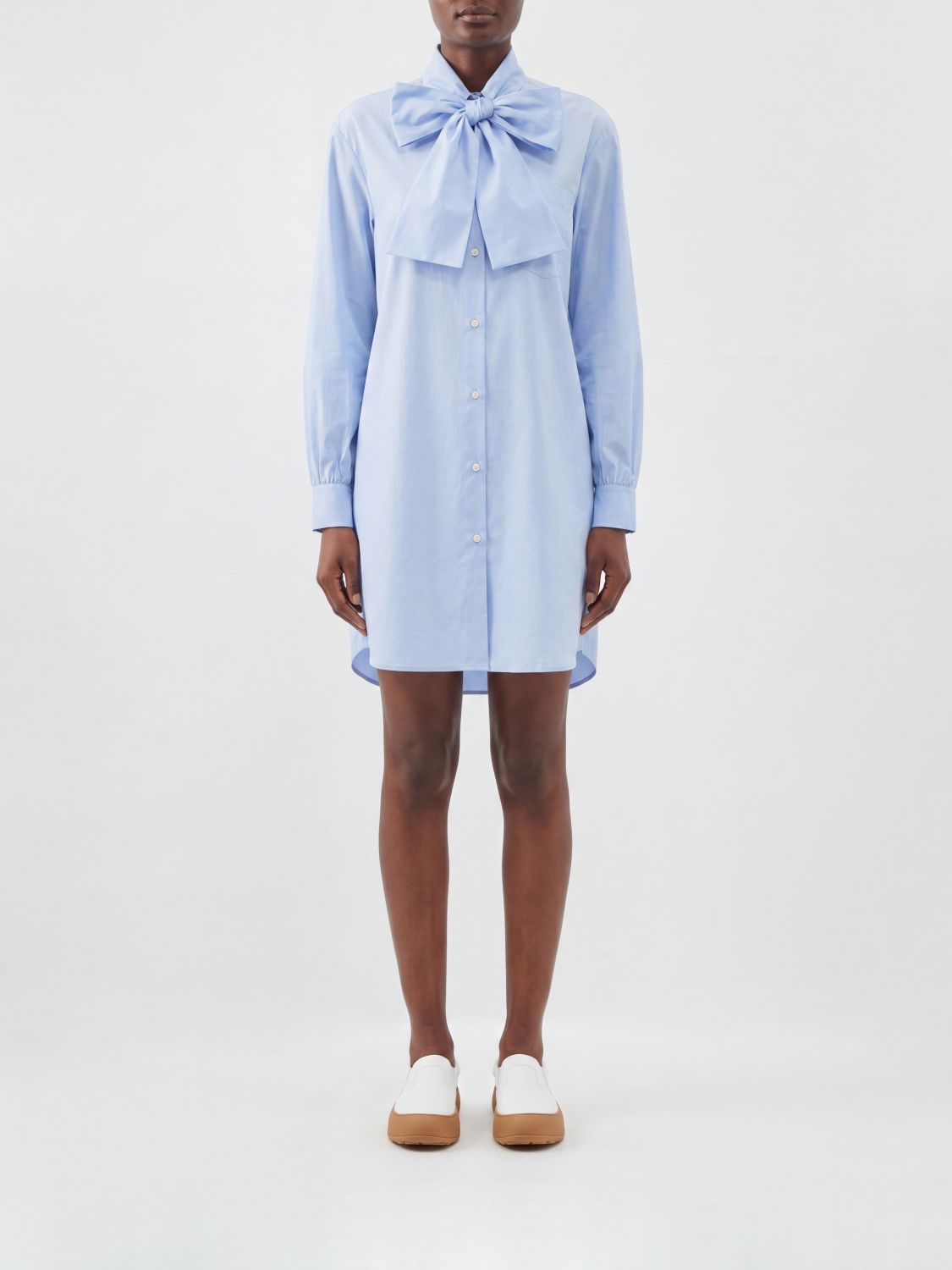 Dress Woman color Gnawed Blue