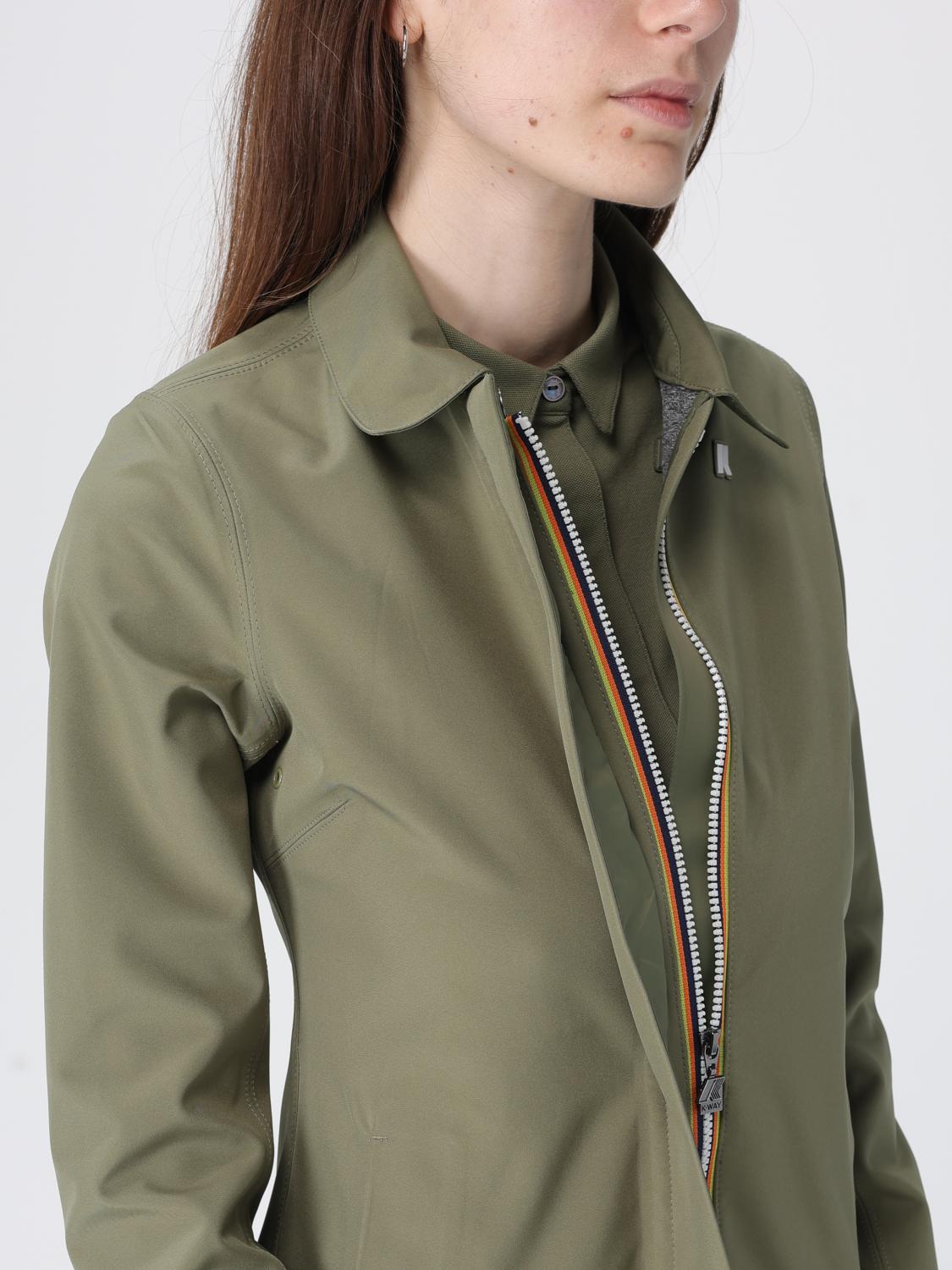 Jacket K-WAY Woman color Navy