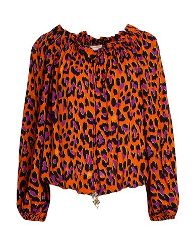 Woman Top Orange Size 4 Viscose